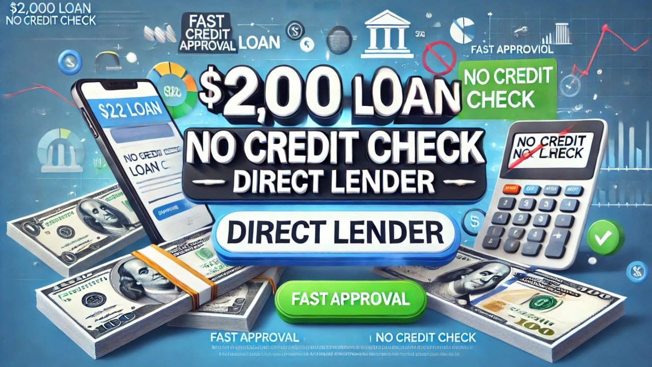 100 Payday Loan No Credit Check Direct Lender