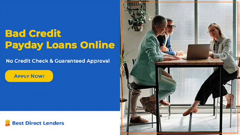 Payday Loans for Bad Credit No Guarantor Direct Lender