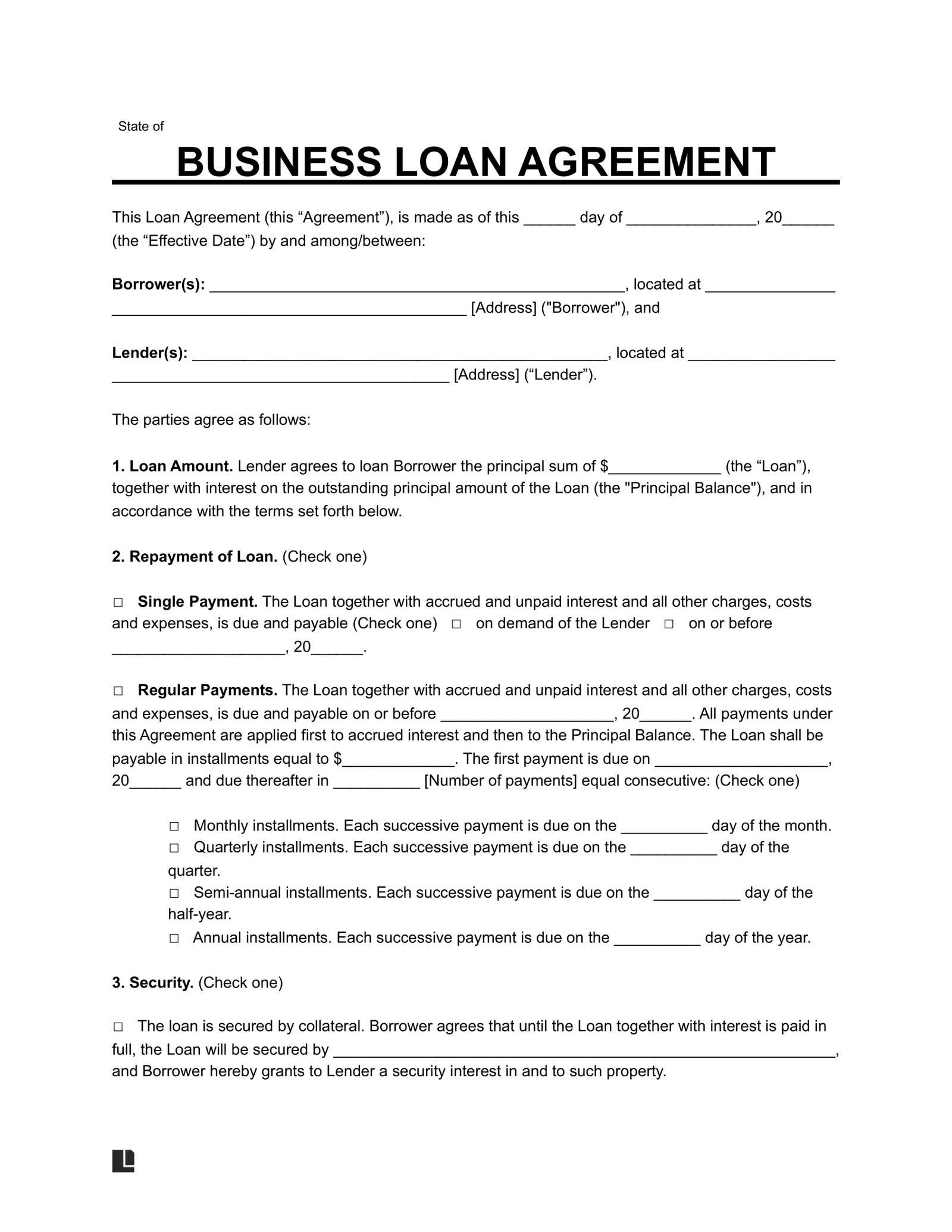 Understanding Business Loan Agreements